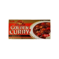 S&B GOLDEN CURRY MILD 220G