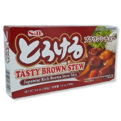 S&B Torokeru Brown Stew Paste 160g
