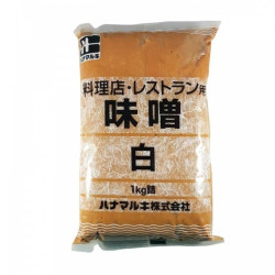 Hanamaruki Kurakaori Sojabonenpaste weiss 1Kg