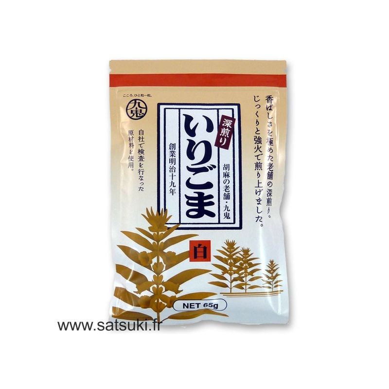 Kuki Irigoma Gerösteter Sesam weiss 65g