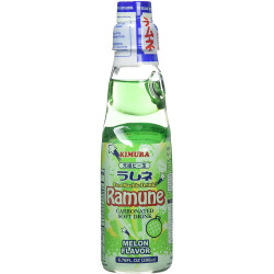 Ramune Japanese Lemonade Melone 200ml 1BOX(18)