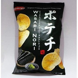 Koikeya potato chips Wasabi-nori 100g