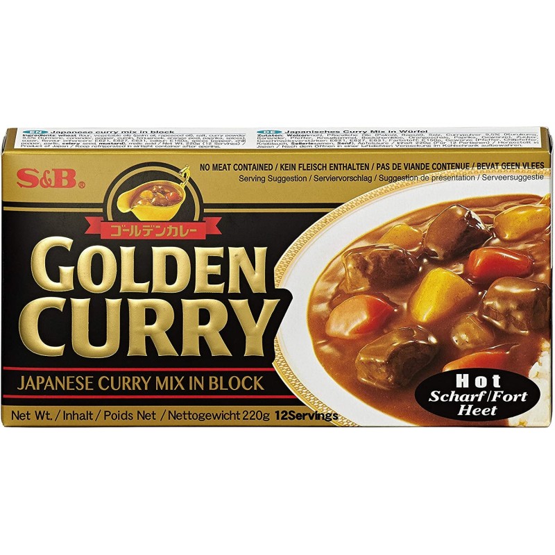 S&B Golden Curry Paste sharf 240g