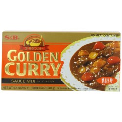 S&B Golden curry paste Medium 240g