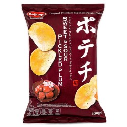 Koikeya Potato Chips Sweet and Sour Pickled Plum 100g