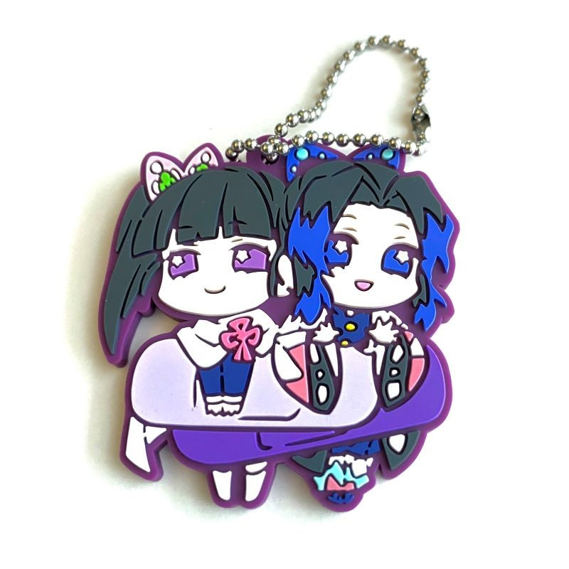 Demon Slayer - Shinobu & Kanao -Rubber Key Chain